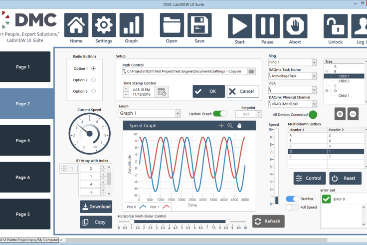 LabVIEW UI